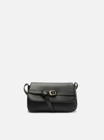Bolsa Tiracolo Preta Pequena Fivela