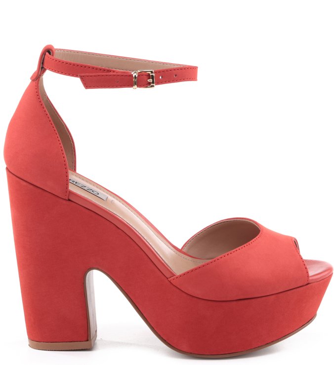 Plataforma Nobuck Peach