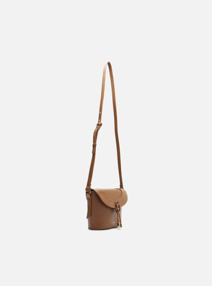 Bolsa Tiracolo Marrom Pequena Bag Charm