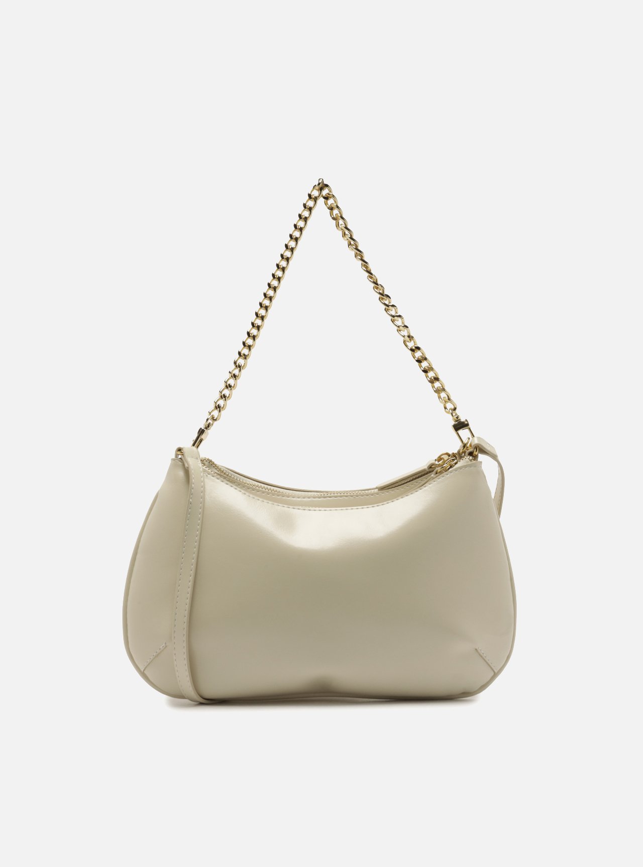 Bolsa Tiracolo Branca Média Corrente — foto 3