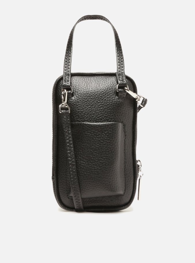 Bolsa Tiracolo Preta Valentina Pequena