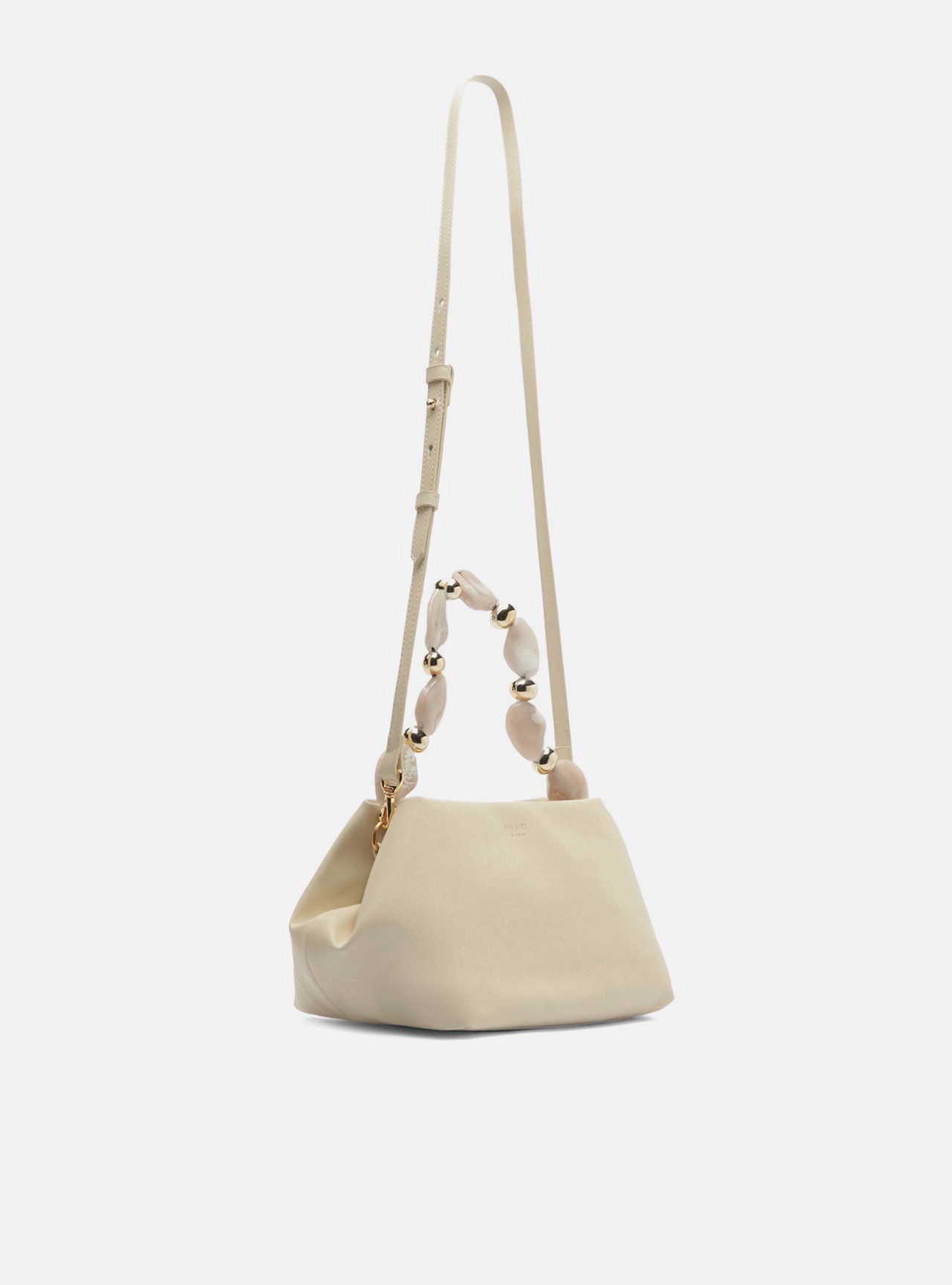Bolsa Tote Off White Média Alça Pedras — foto 5