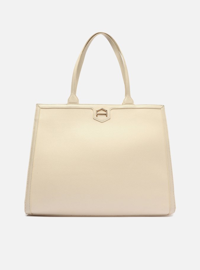 Bolsa Shopping Off-White Detalhe Grande