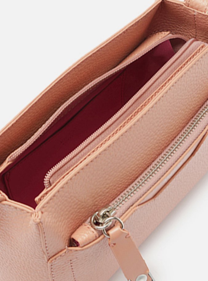 Bolsa Tiracolo Rosa Emilly Pequena