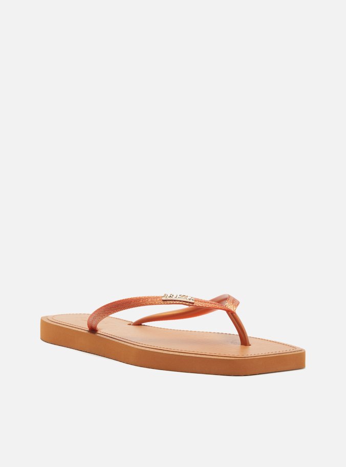 Chinelo de Dedo Marrom Square Brizza