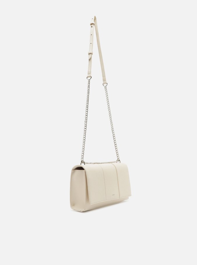 Bolsa Tiracolo Off-White Média Recortes