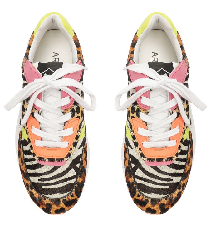 Tênis Animal Print Multimaterial Color