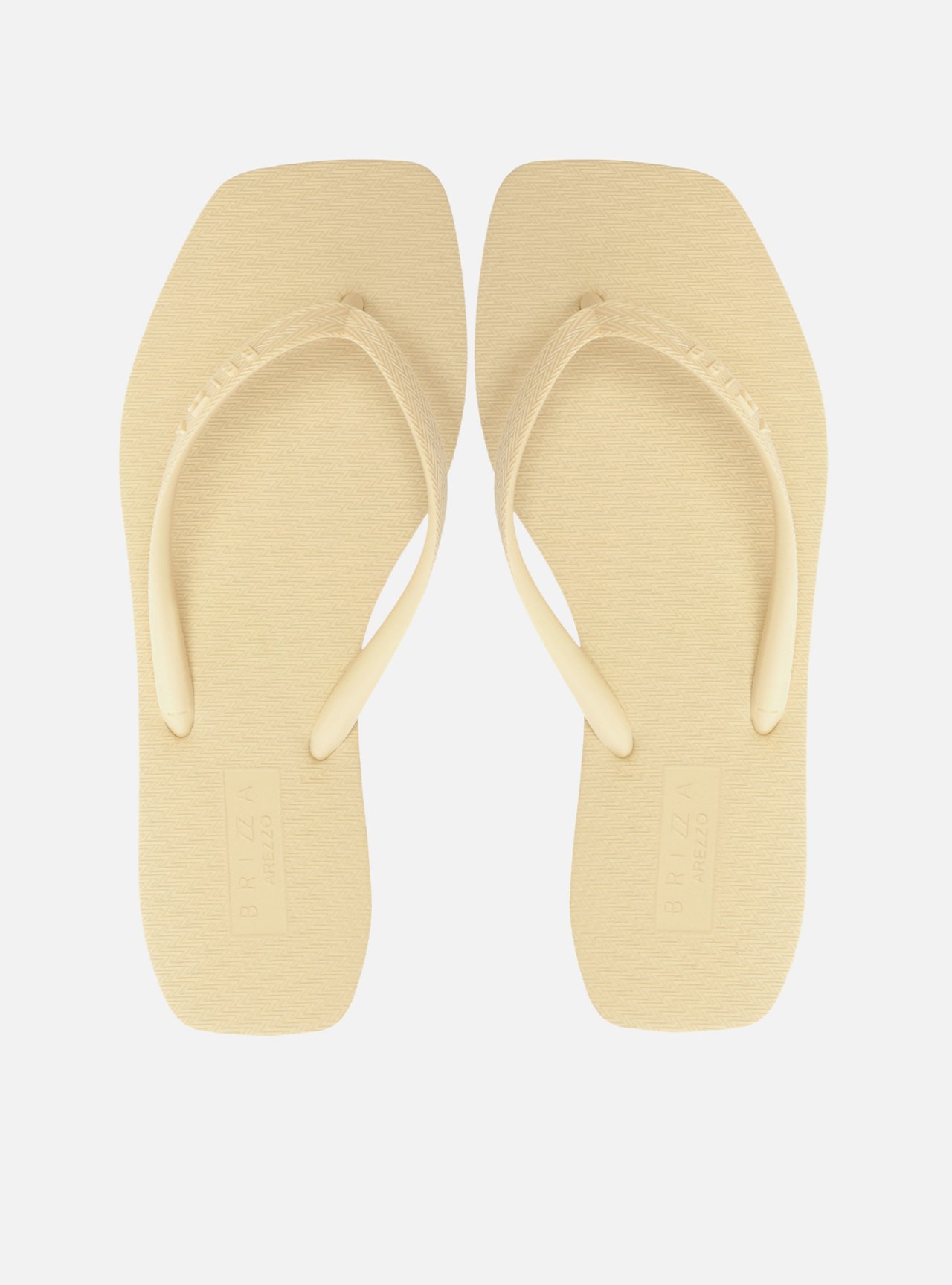 Chinelo de Dedo Off White Square + Kit Pins — foto 1