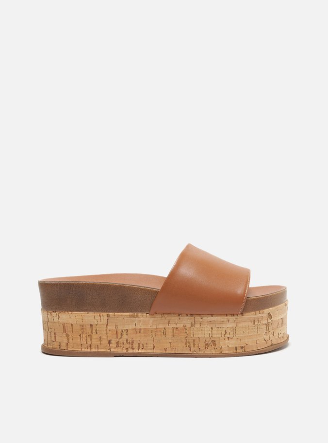 Plataforma Natural Marrom