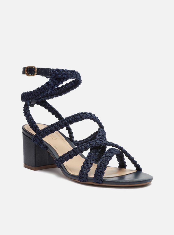 Sandalia azul marinho arezzo top