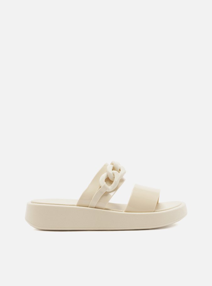 Sandália Plataforma Off-White Brizza