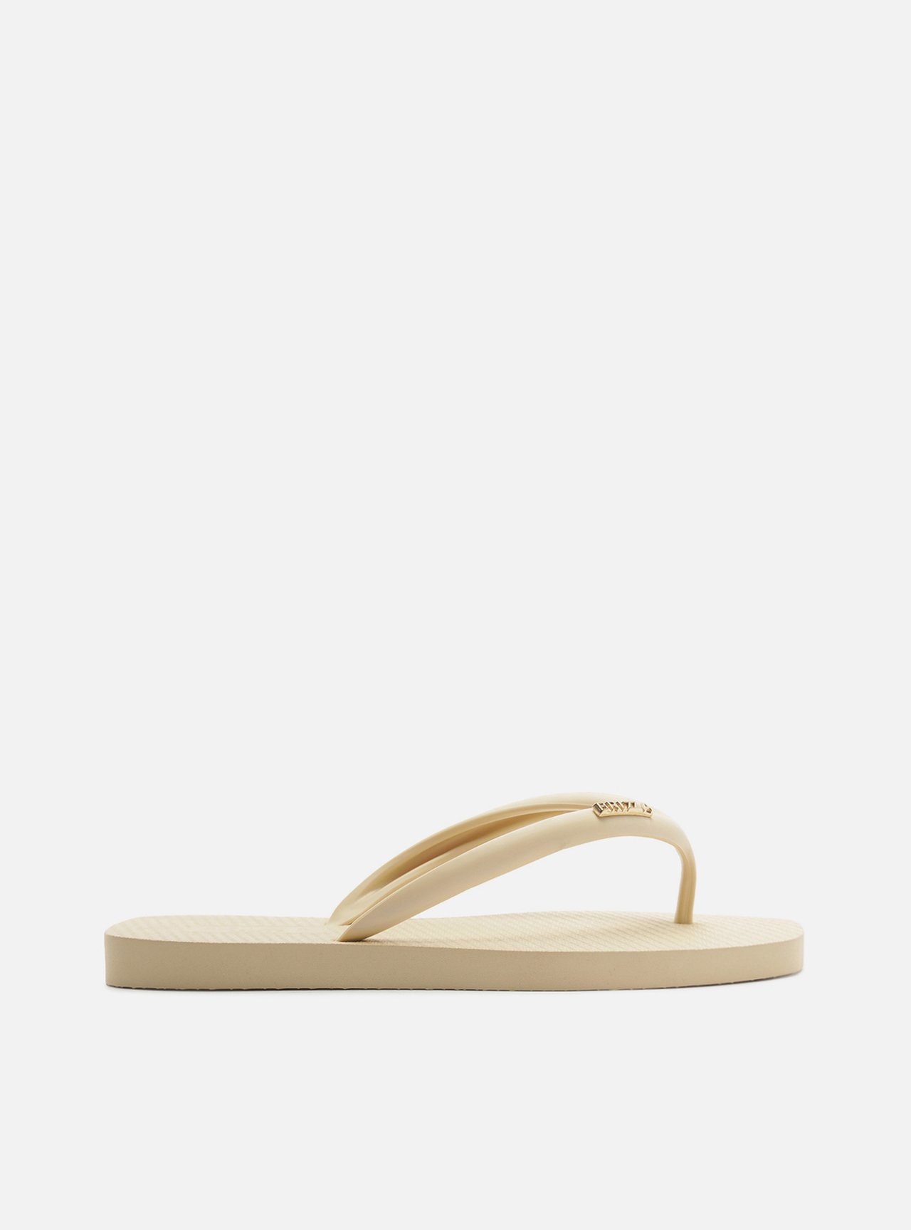 Chinelo de Dedo Off White Flatform Metais Brizza — foto 3