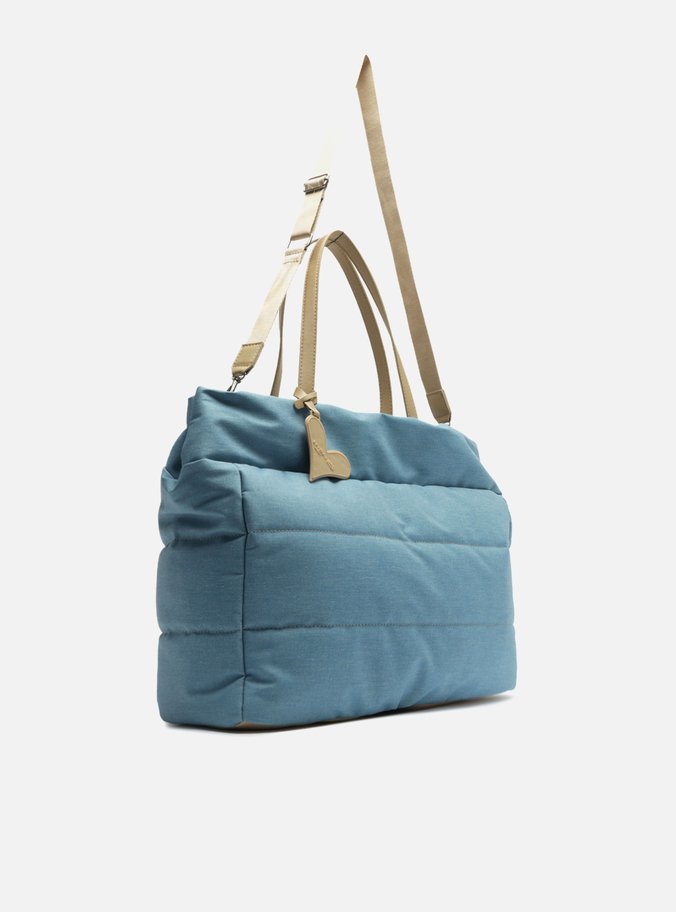 Bolsa Shopping Azul Nylon Grande Brizza