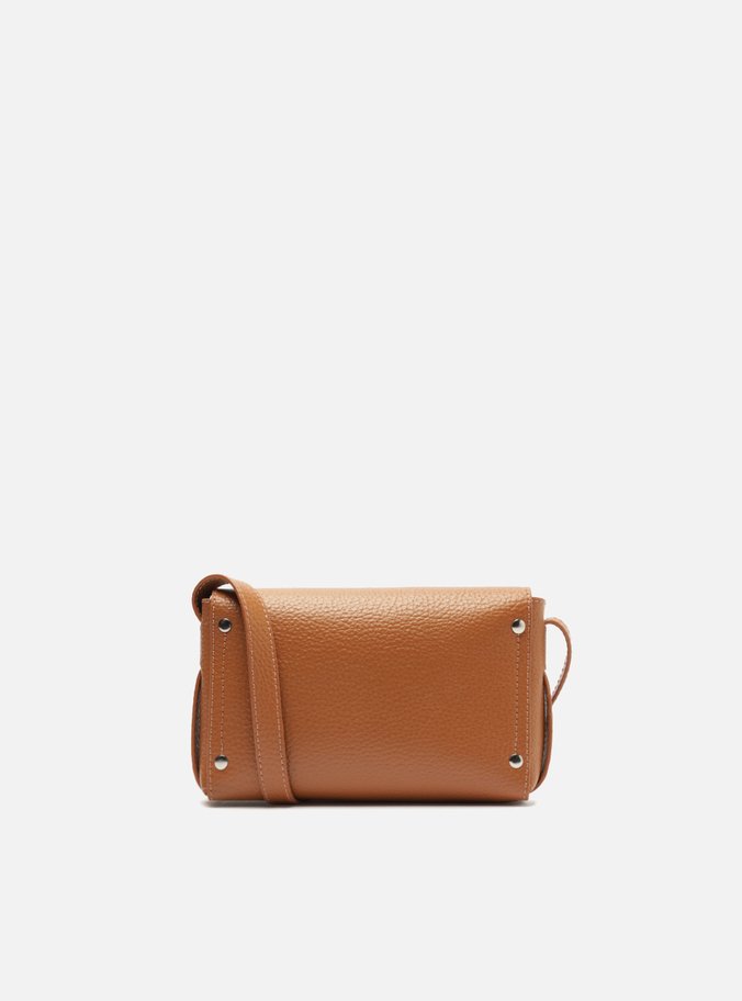 Bolsa Tiracolo Marrom Pequena Envelope