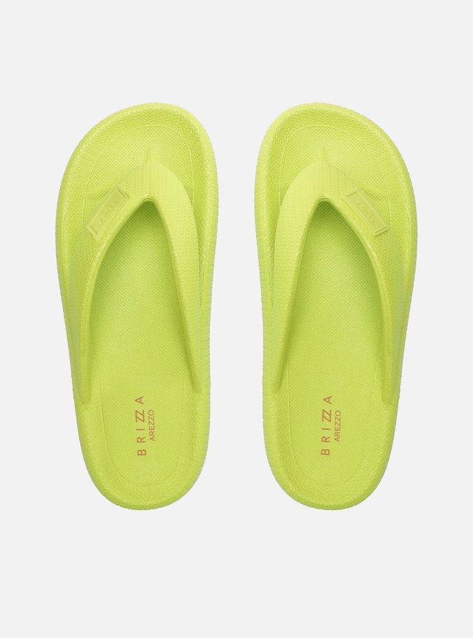 Chinelo de Dedo Verde Pillow Brizza