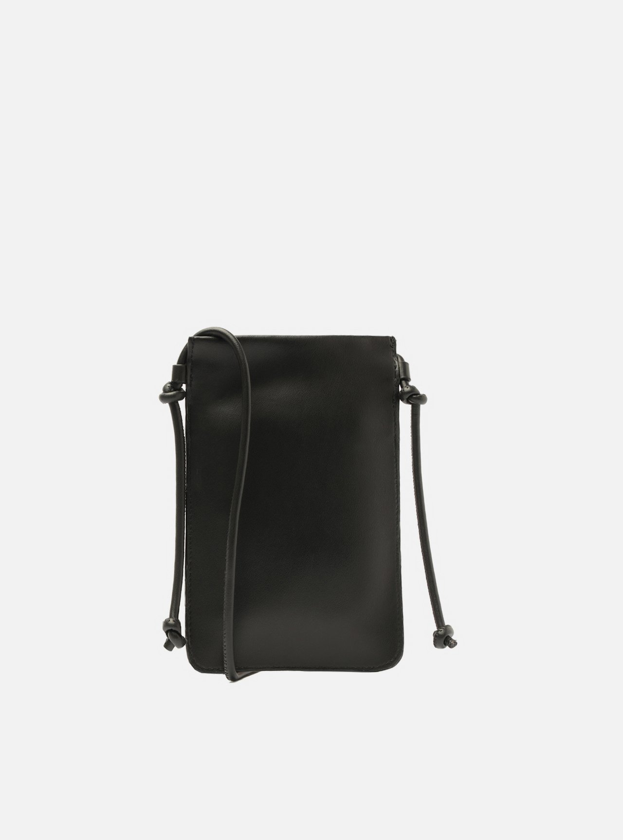 Mini Bag Preta Croco Porta-Celular — foto 3