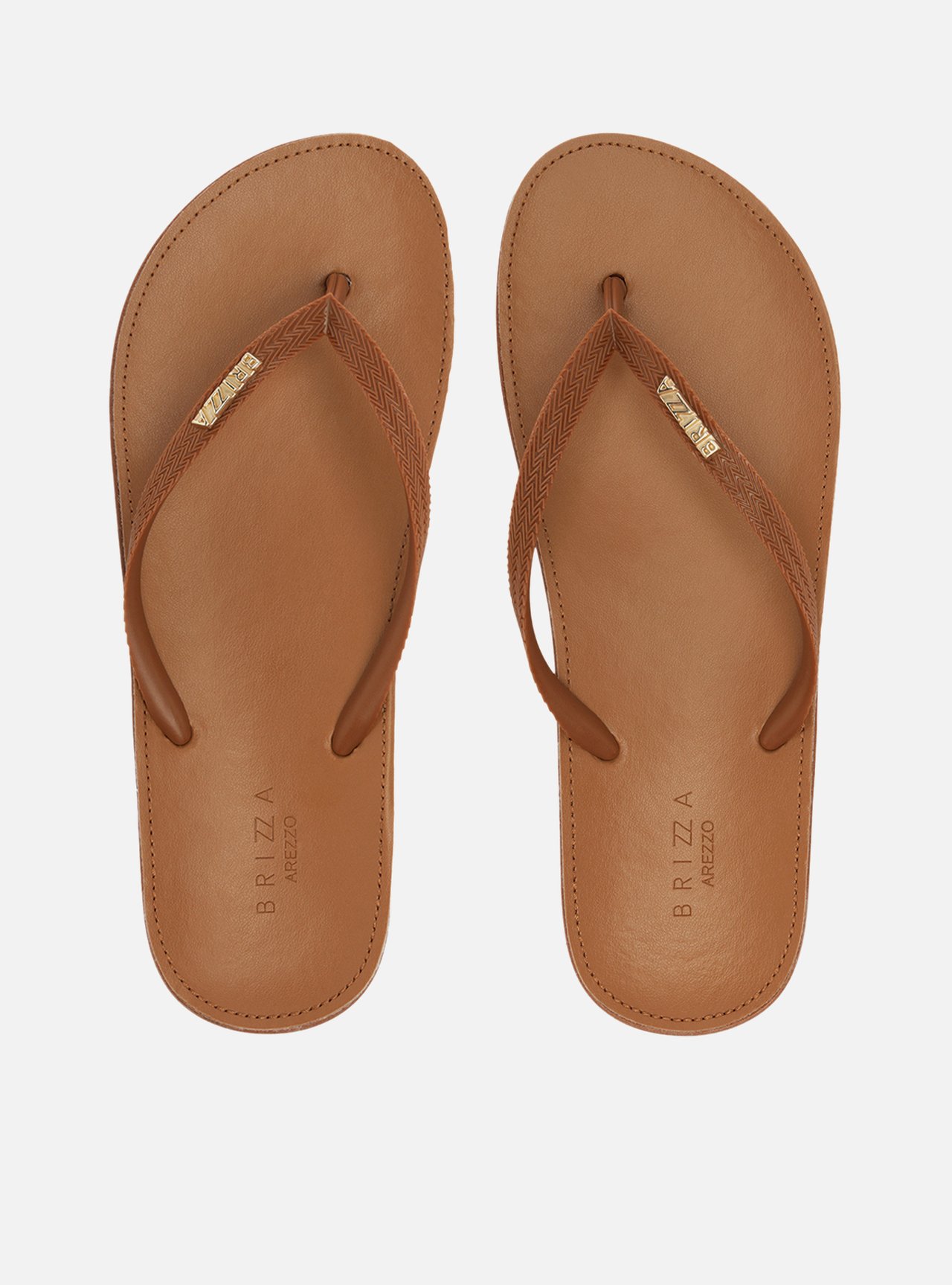 Chinelo de Dedo Marrom Recouro Fit — foto 1