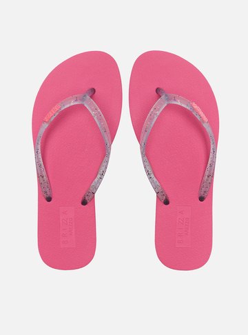 Chinelo de Dedo Rosa Glitter Essential