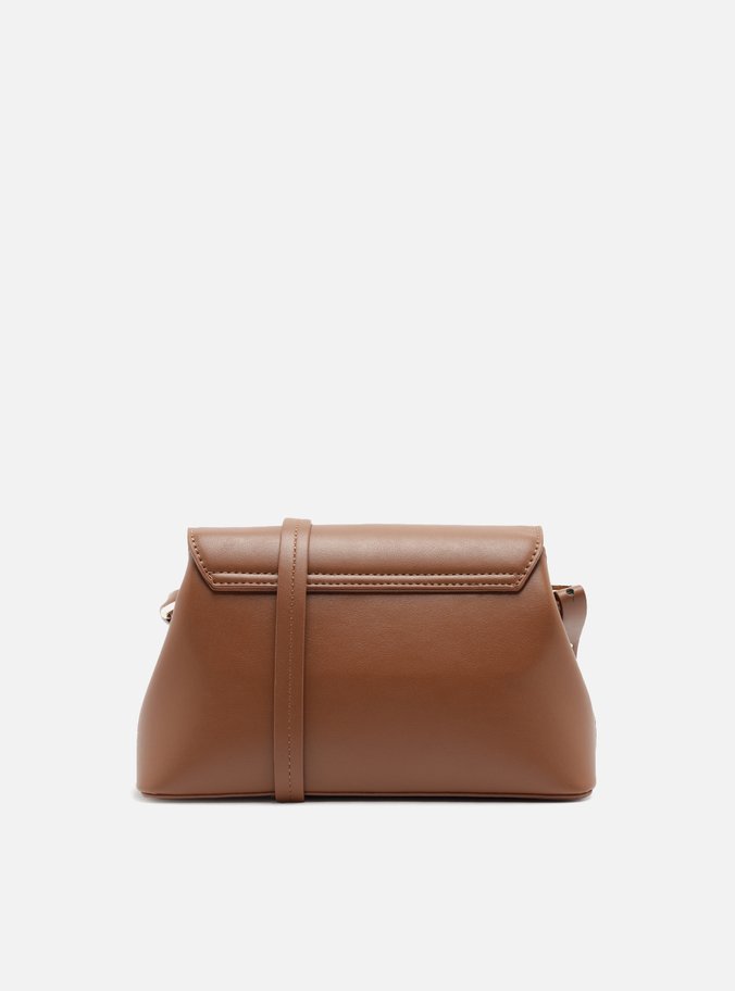 Bolsa Tiracolo Marrom Média