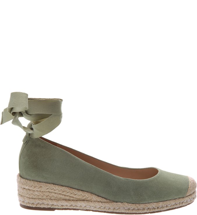 Espadrille Couro Mayale Soft Mint