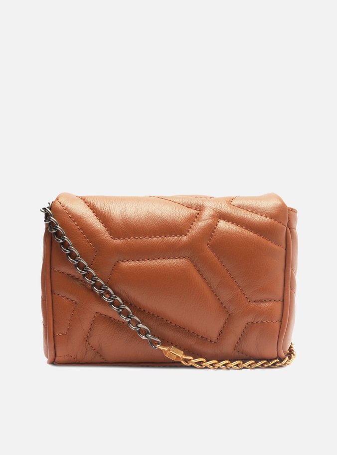 Bolsa Tiracolo Marrom Couro Emma Pequena