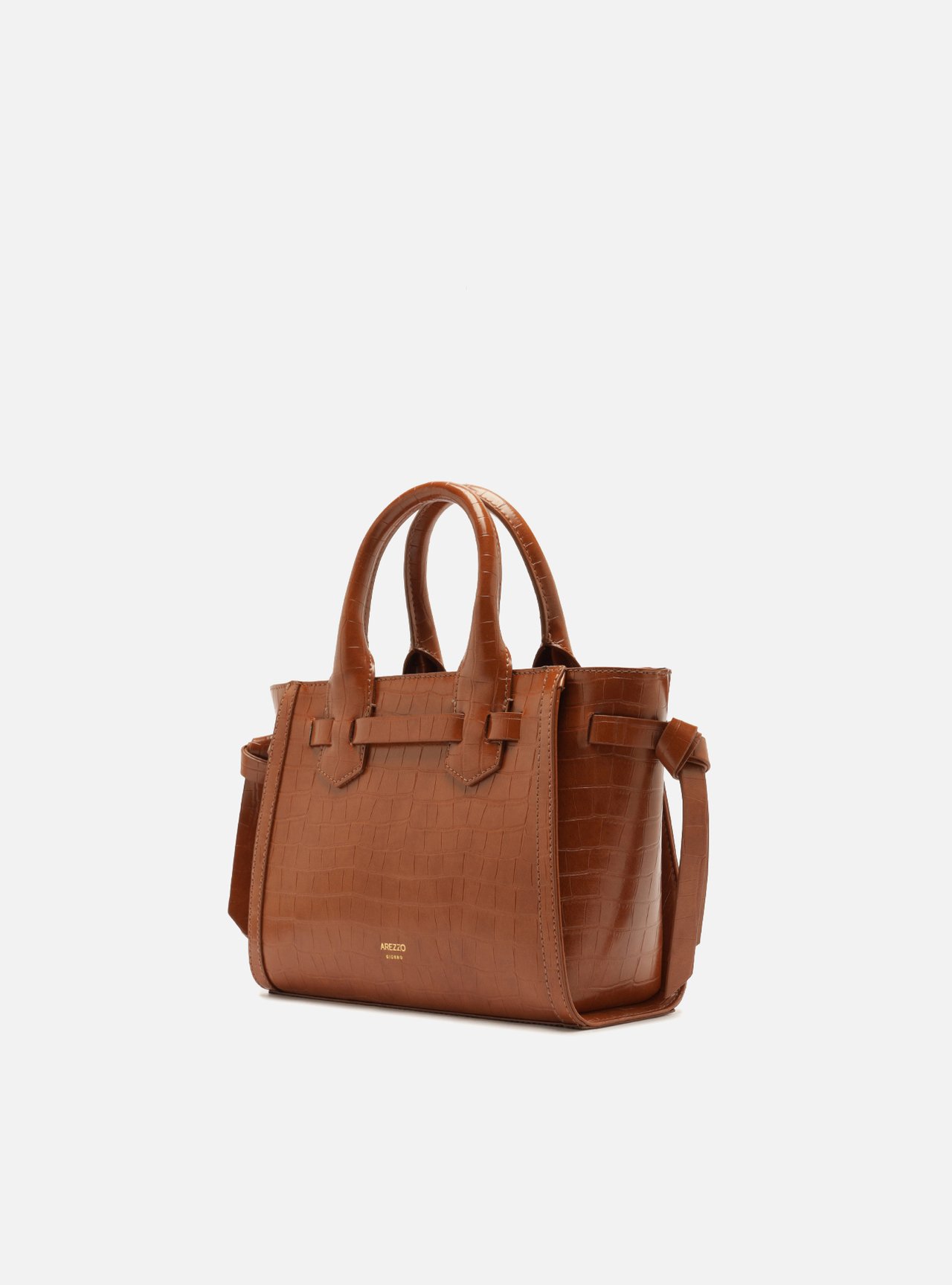 Bolsa Tote Marrom Pequena — foto 2