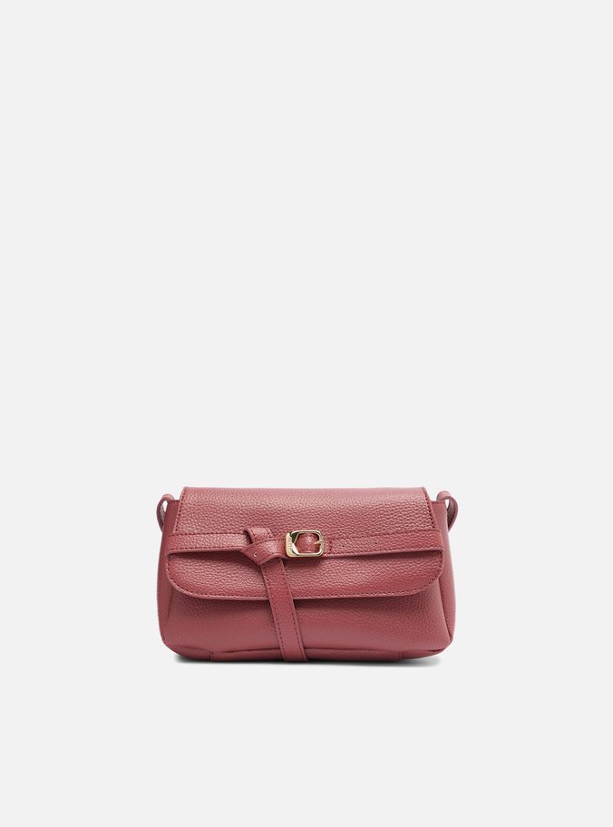Bolsa Tiracolo Rosa Pequena Fivela