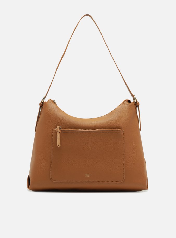 Bolsa Hobo Marrom Grande