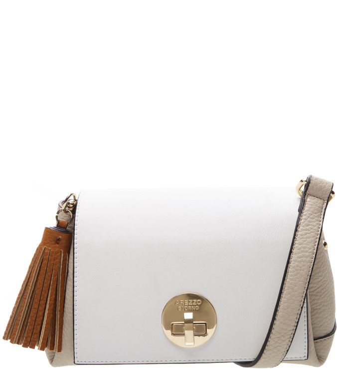 Bolsa Satchel Barbicacho Off White