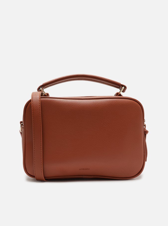 Bolsa Marrom Tiracolo Média