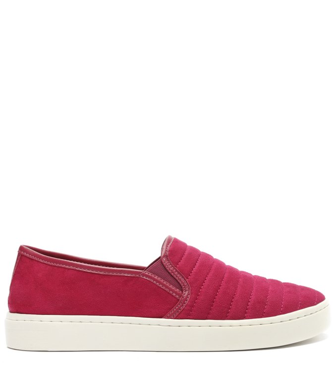 Tênis Slip On Rosa Acamurçado