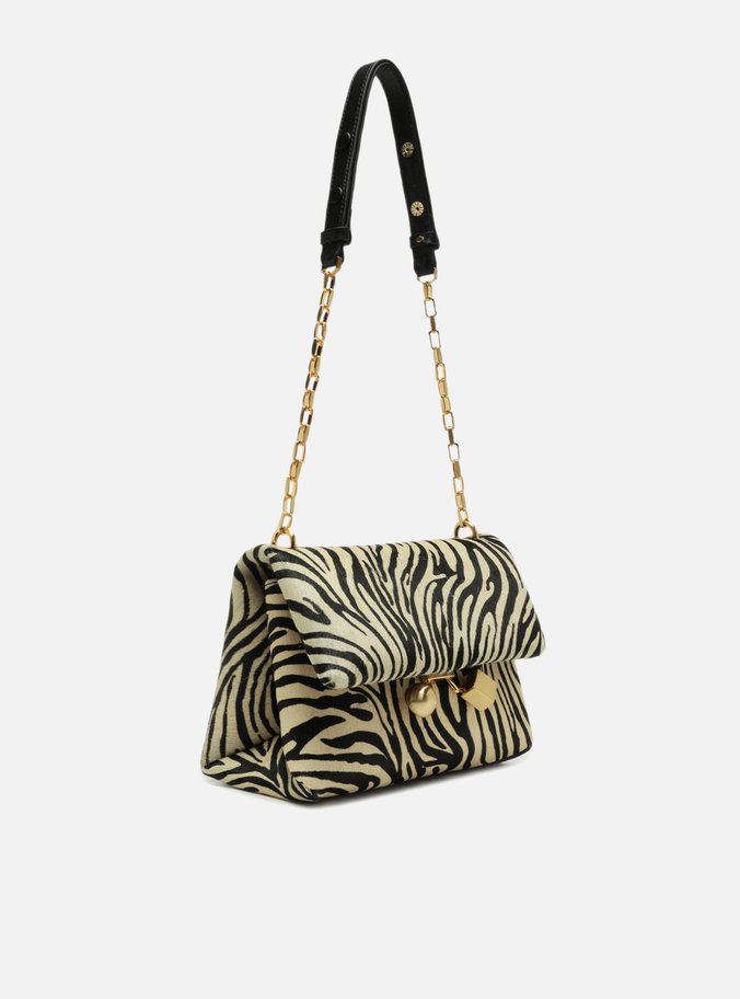 Bolsa Tiracolo Animal Print Média Esfera Cubo