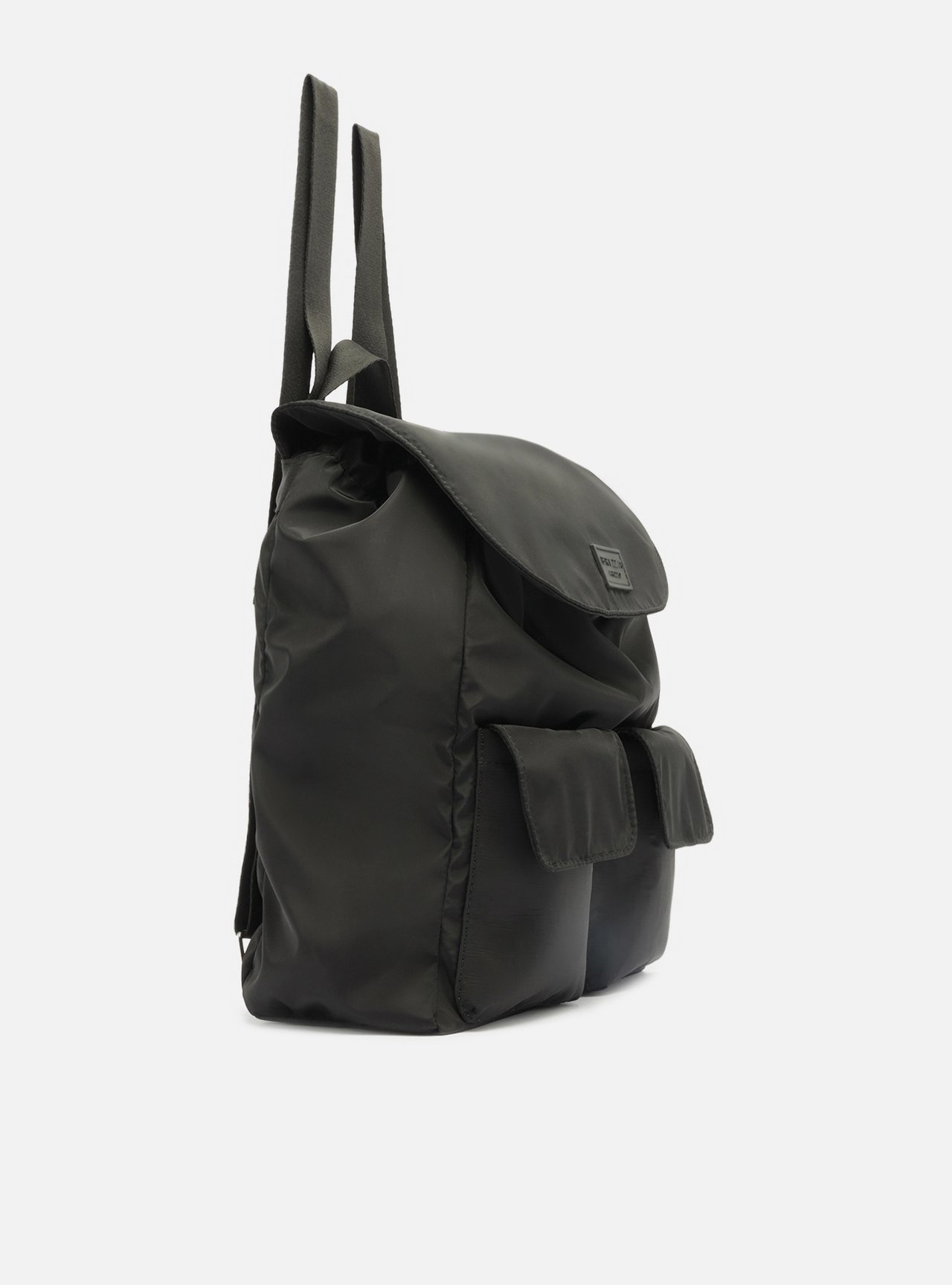 Mochila Preto Nylon Grande — foto 5