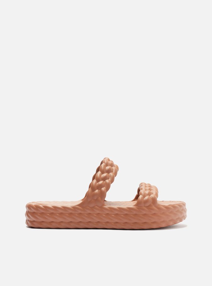 Sandália Marrom Flatform Marrocos Up