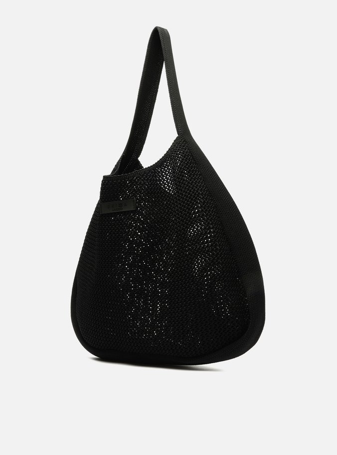 Bolsa Shopping Preta Olivia Grande