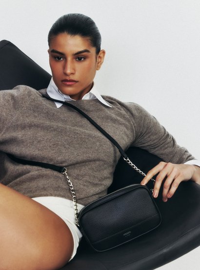 Bolsa Tiracolo Porta-Objetos Laranja Neon Donata | Arezzo