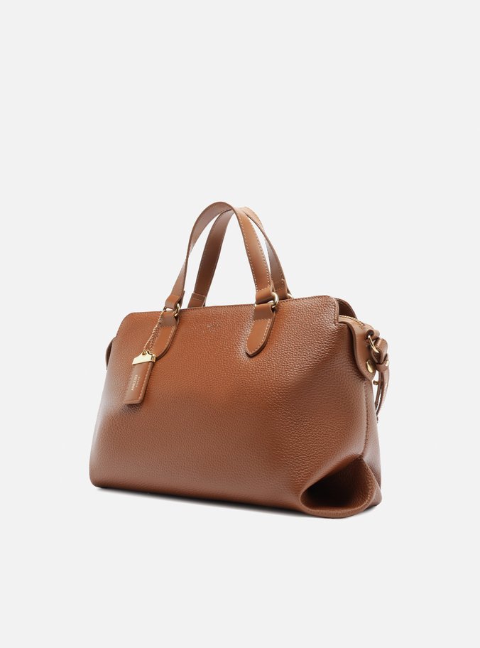 Bolsa Tote Caramelo Média Tag Básica