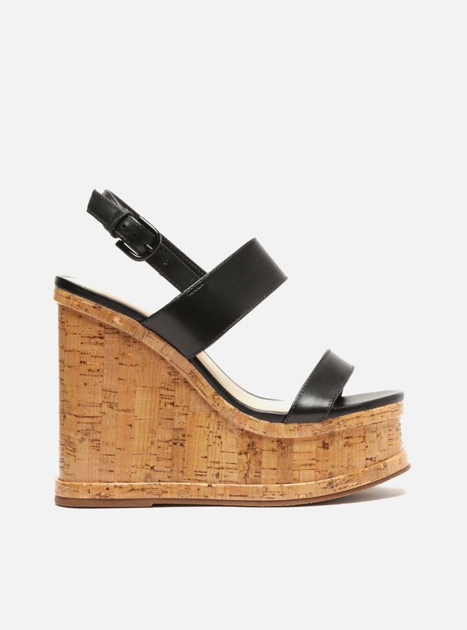 Sandalia plataforma sales preta arezzo