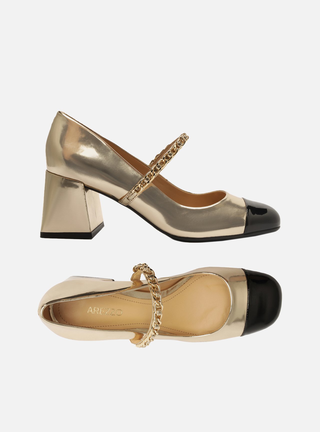 Sapato tipo boneca arezzo new arrivals