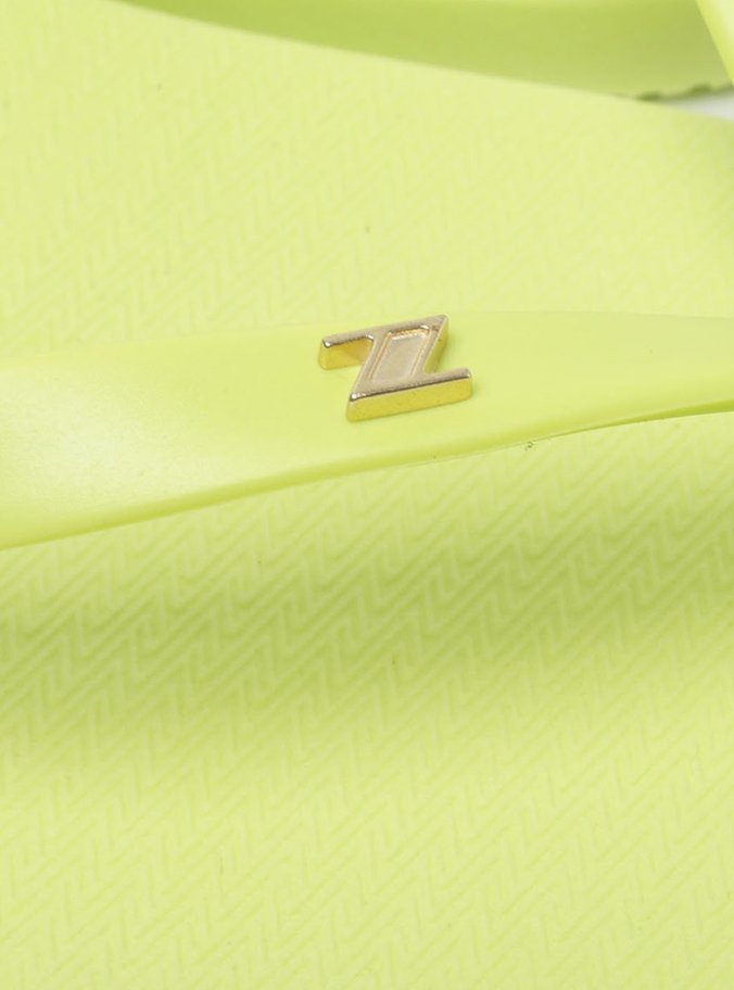 Chinelo de Dedo Verde Neon Brizza