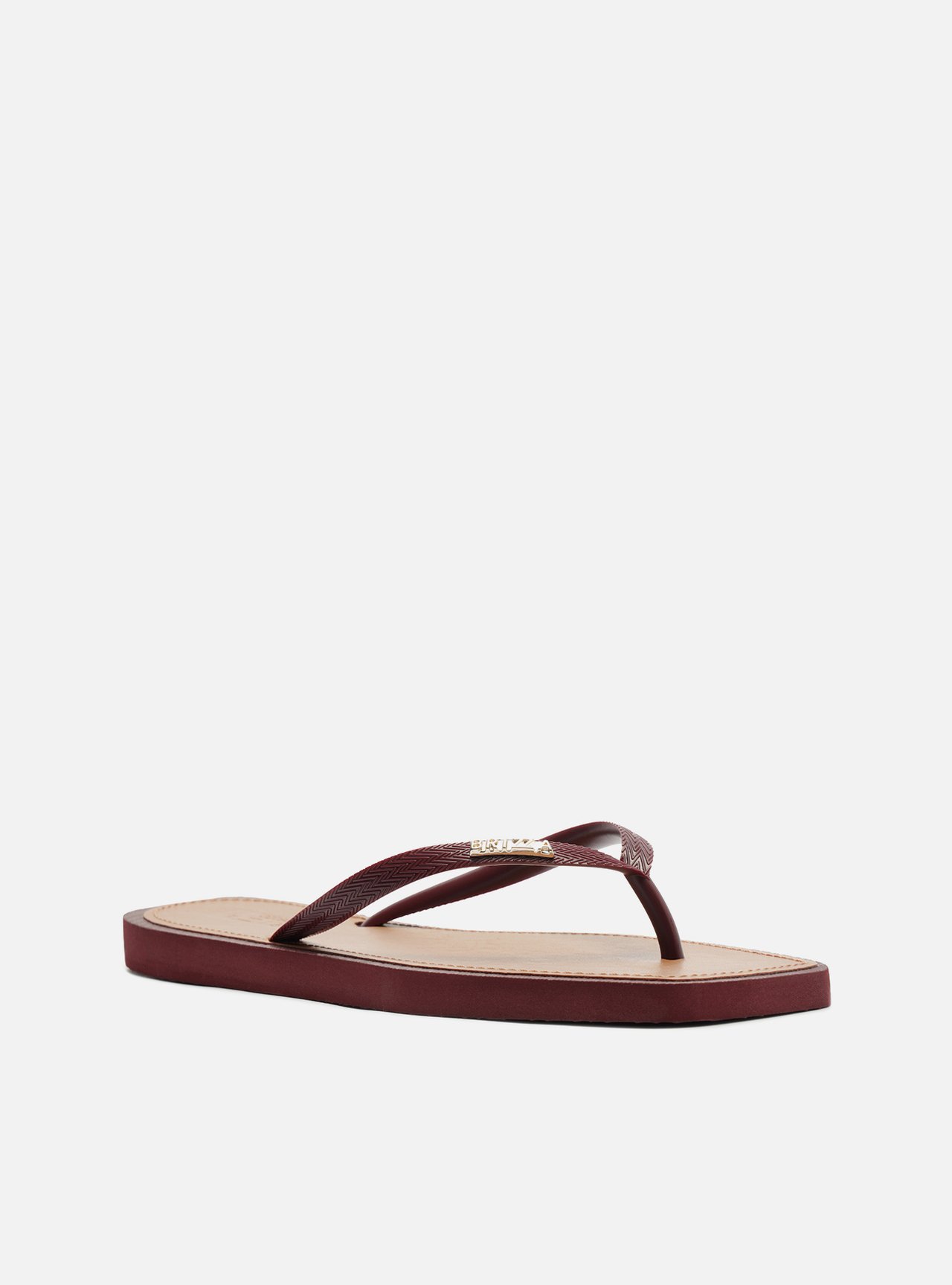 Chinelo de Dedo Vermelho Square Recouro Brizza — foto 2