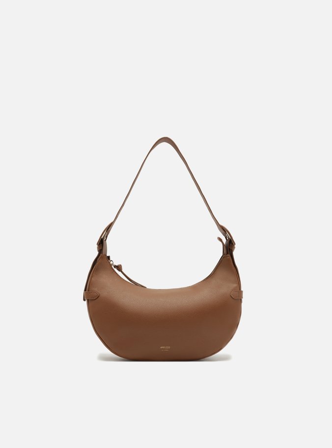 Bolsa Marrom Hobo Pequena