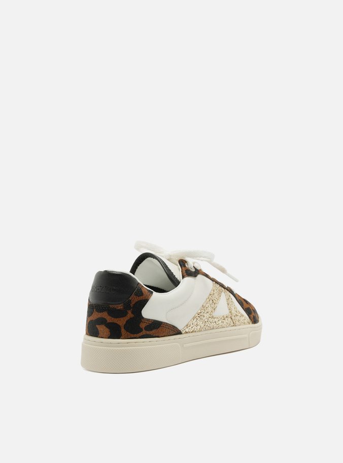 Tênis Animal Print Couro Urban