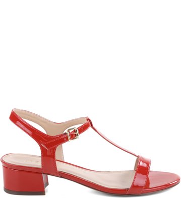 Sandália Salomé Verniz Flame