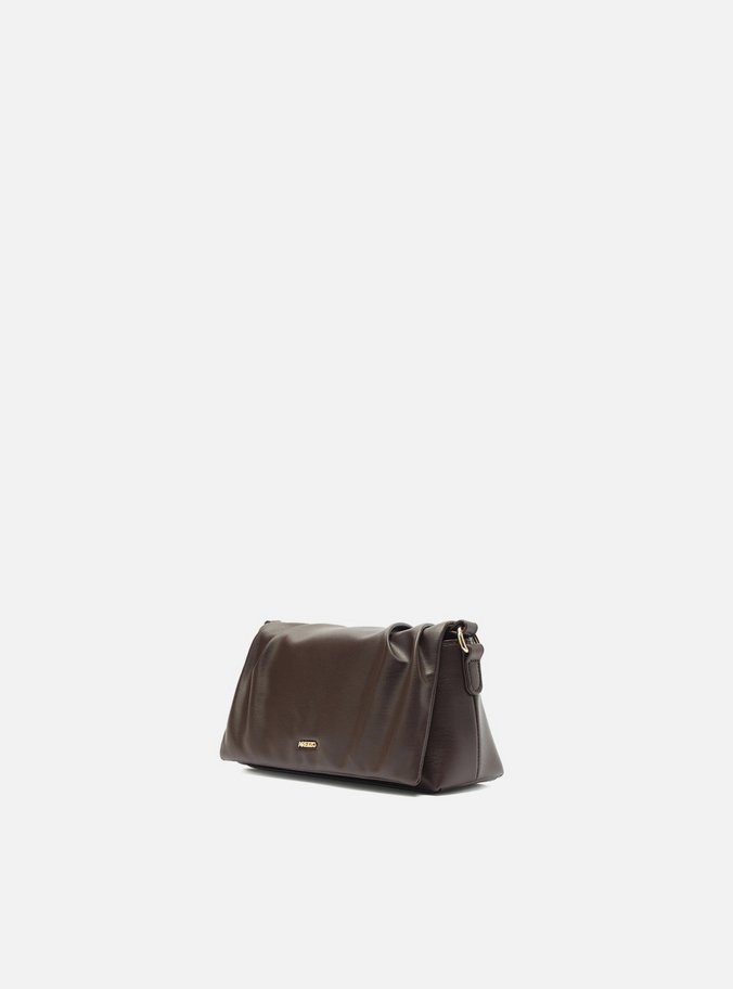 Bolsa Tiracolo Marrom Pequena