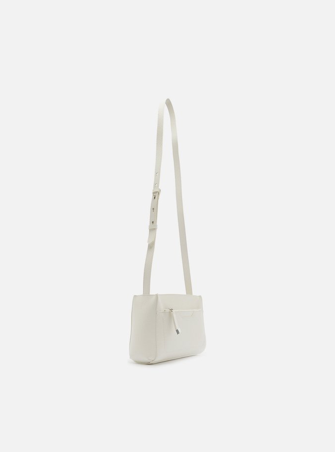 Bolsa Tiracolo Branca Crema Emilly Pequena