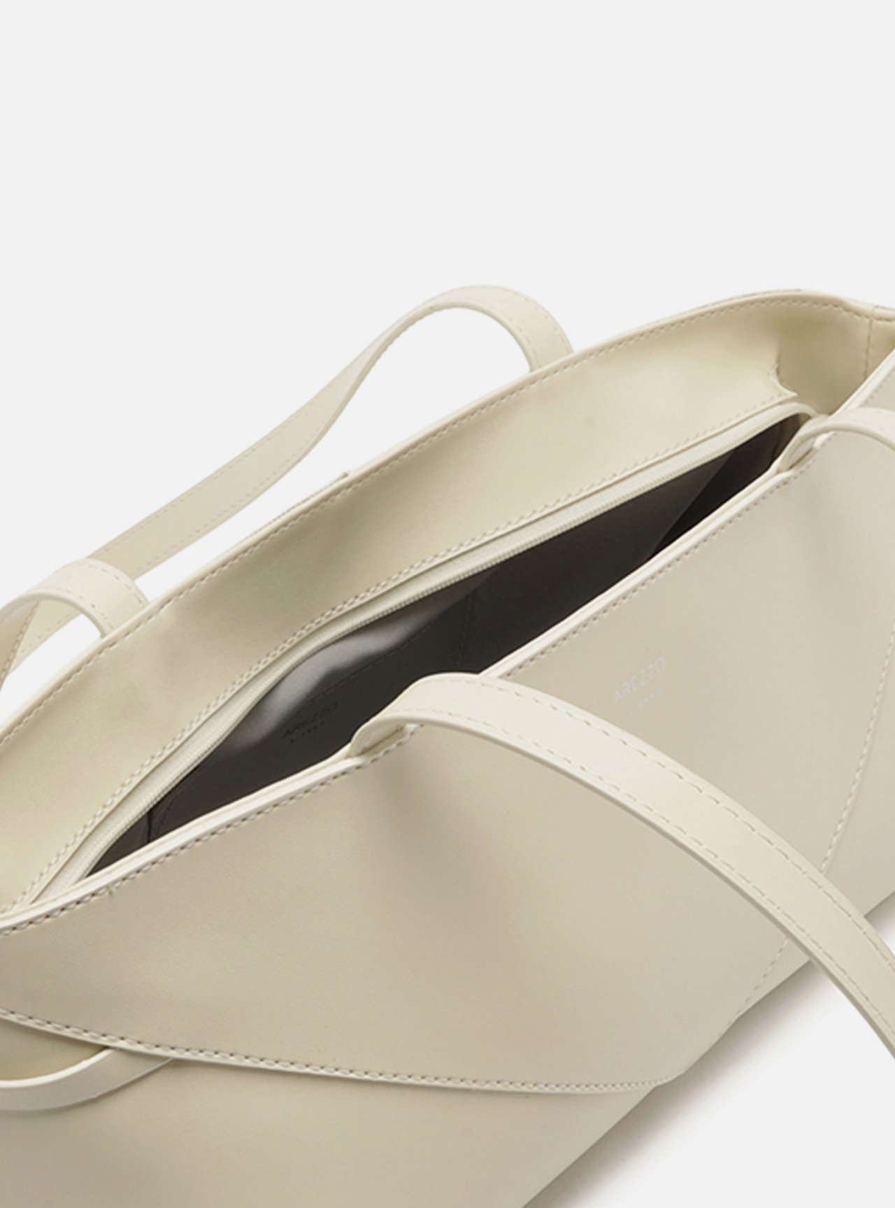 Bolsa Shoulder Branca Média Nó — foto 4