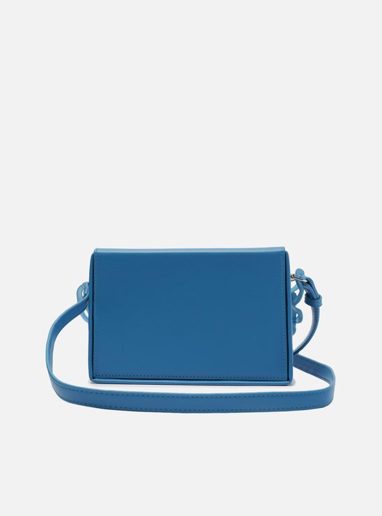 Bolsa Tiracolo Azul Pequena Corrente