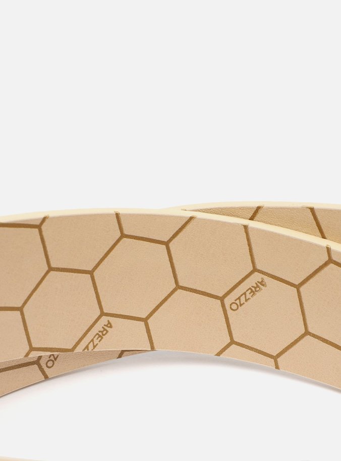 Cinto Off-White Couro Passador Orgânico Mary