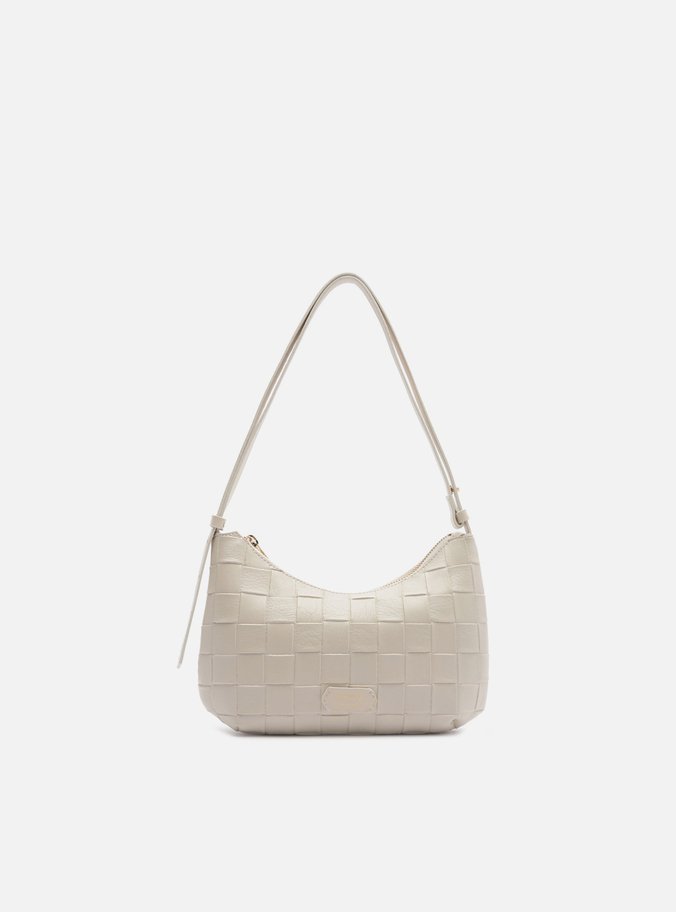 Bolsa Tiracolo Branca Pequena Tressê